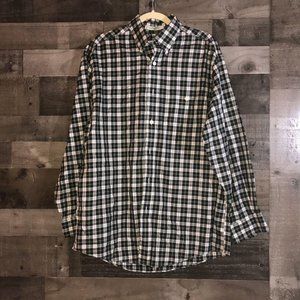 ORVIS BUTTON‎ DOWN PLAID SHIRT